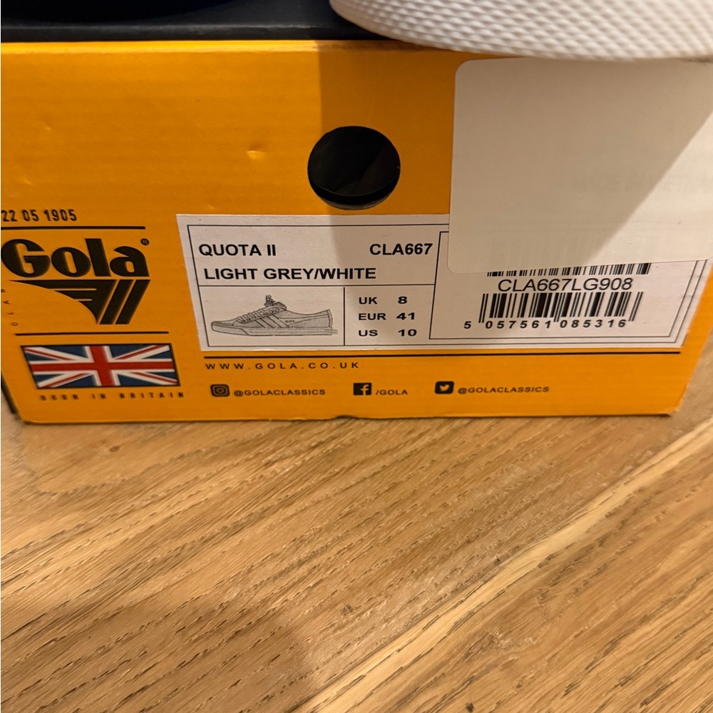 Gola Women’s Gray Canvas Sneakers View 3